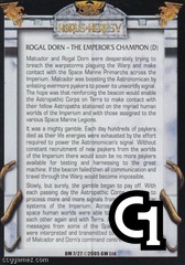 Rogal Dorn - The Emperor's Champion (d)